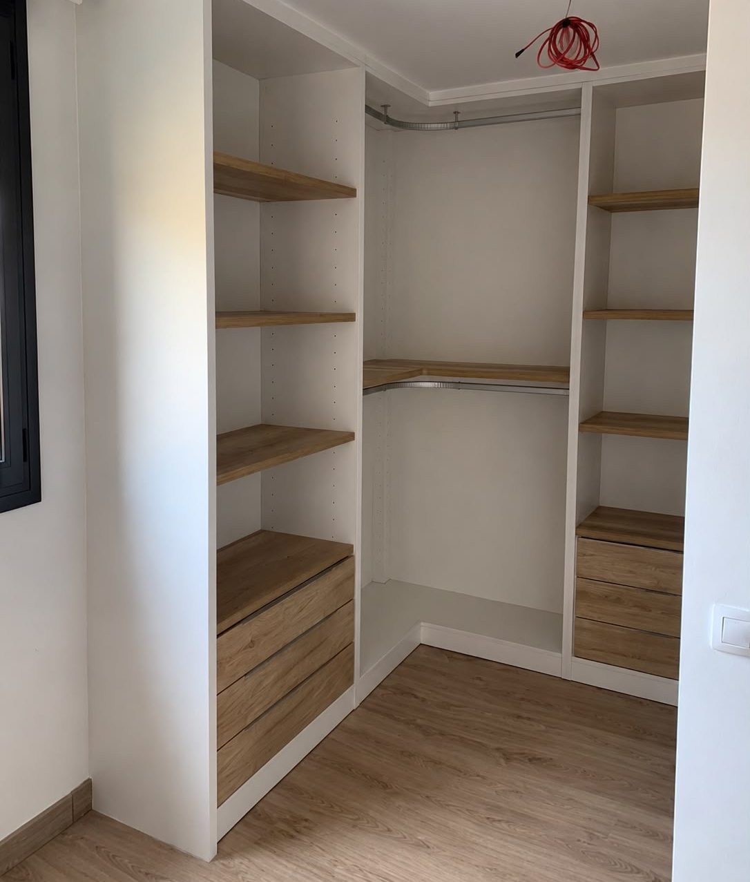 Closet corredizo de melamine